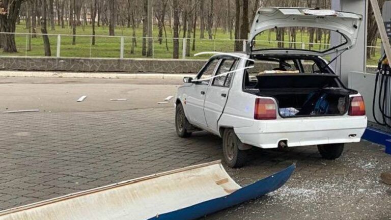 атака дроном авто