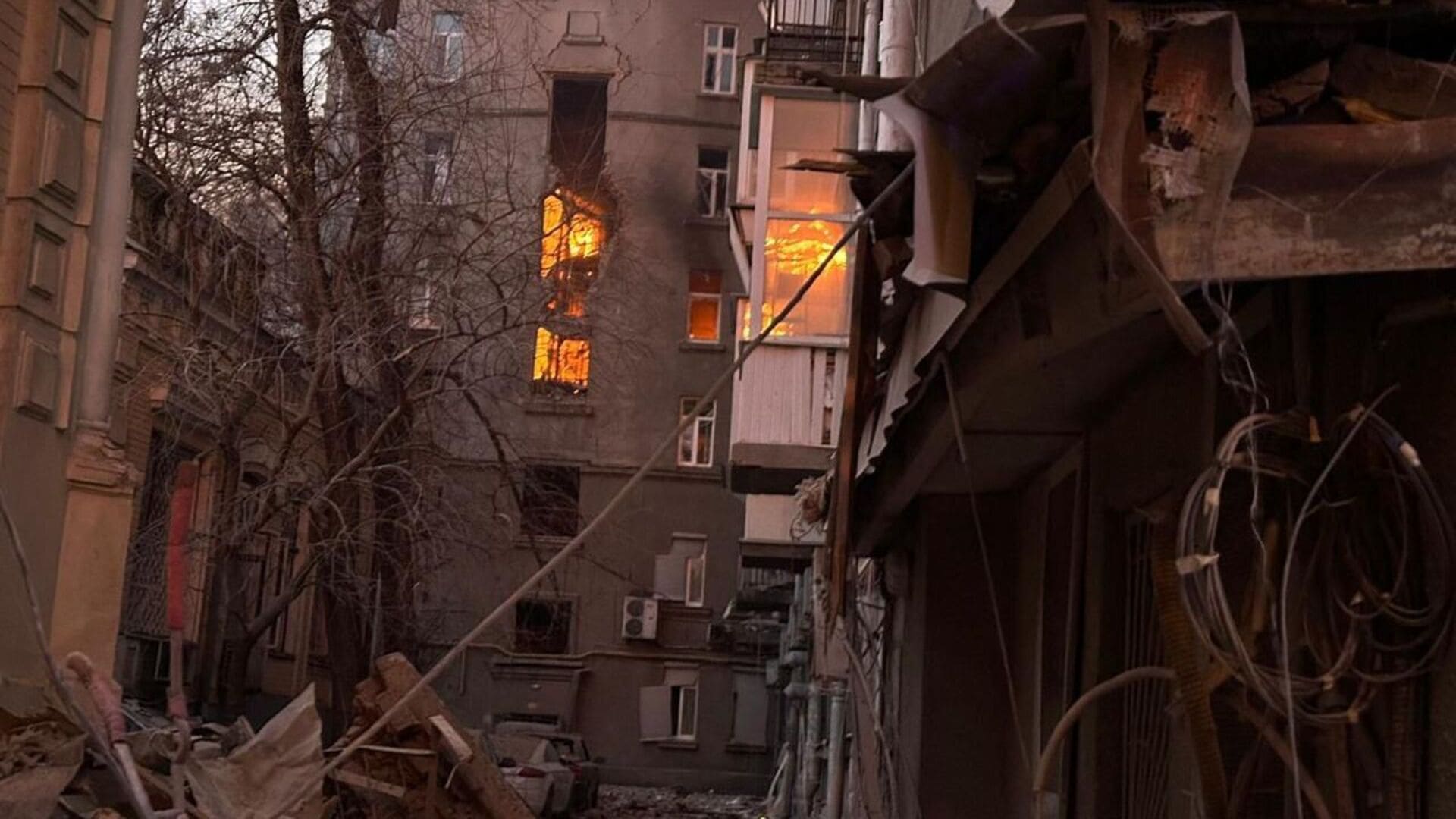 Обстріл Києва 1 січня 2025 Обстріл Києва 1 січня 2025