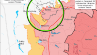 Карта бойових дій на 31 грудня 2024