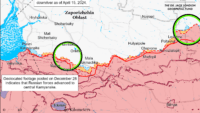 Карта бойових дій на 31 грудня 2024
