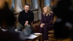 Володимир Зеленський і Олена Зеленська