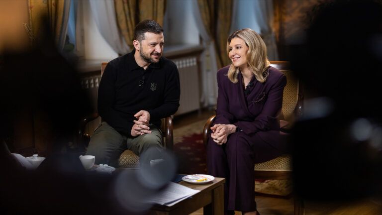 Володимир Зеленський і Олена Зеленська