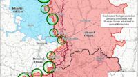 Карта бойових дій на 3 січня
