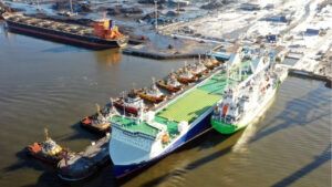 Порт Усть-Луга у Ленінградській області