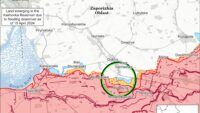 Карта бойових дій на 6 січня