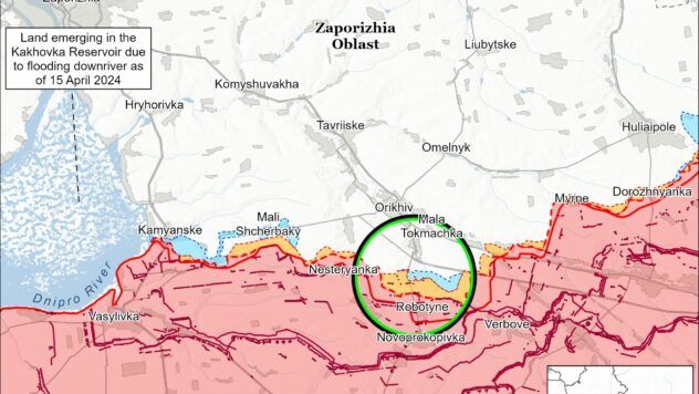 Карта бойових дій на 6 січня