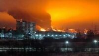 Пожежа у Гатчині 10 січня: в Ленінградській області горить завод