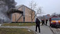 пожежа у модульному домі у Львові 19 січня