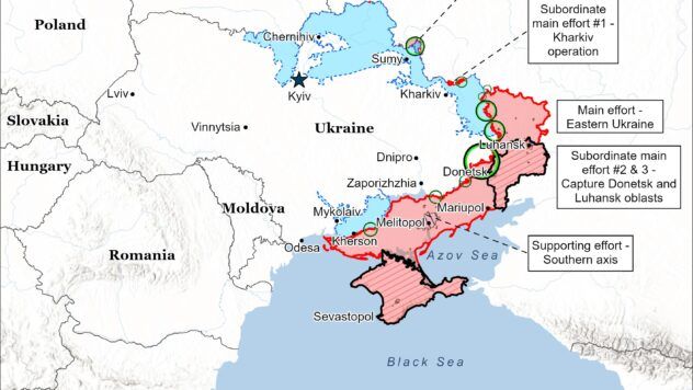Карти бойових дій