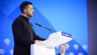 Володимир Зеленський на Всесвітньому економічному форумі в Давосі