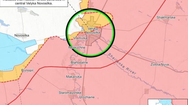 Карта бойових дій на 24 січня 2025