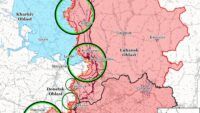 Карта бойових дій на 24 січня 2025