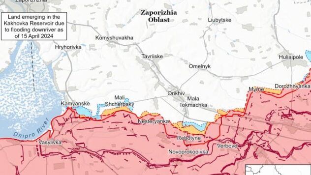 Карта бойових дій на 6 лютого 2025