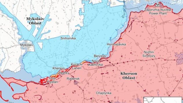Карта бойових дій на 6 лютого 2025