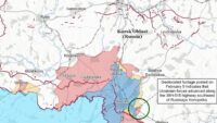 Карта бойових дій на 9 лютого 2025