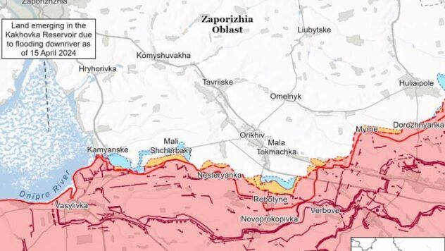Карта бойових дій на 9 лютого 2025