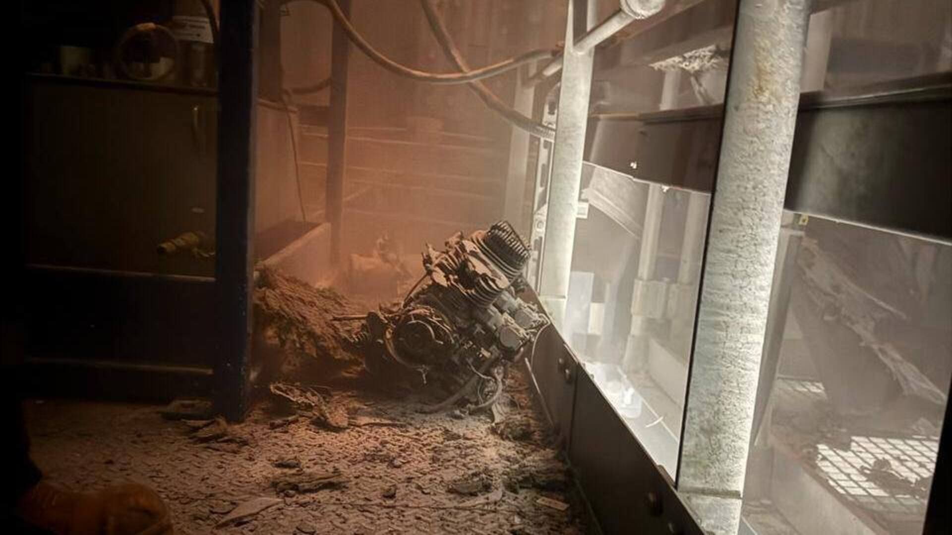 Удар по ЧАЕС 14 лютого 2025 Удар по ЧАЕС 14 лютого 2025