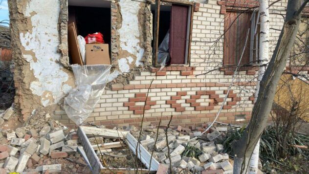 обстріл Херсона 16 лютого