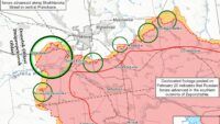 Карта бойових дій на 22 лютого 2025 Карта бойових дій на 22 лютого 2025