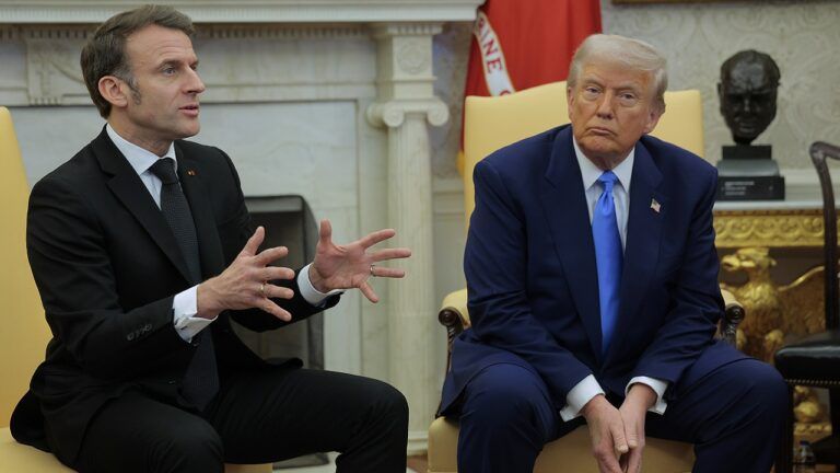 Макрон і Трамп