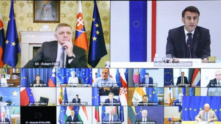 відеоконференція лідерів ЄС