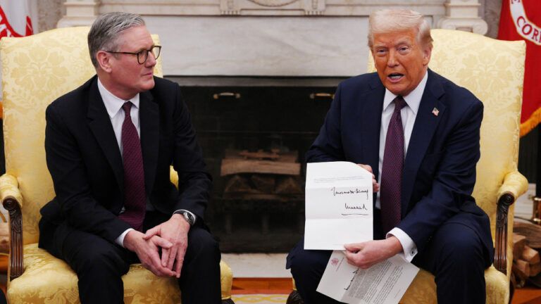 Зустріч Трампа і Стармера