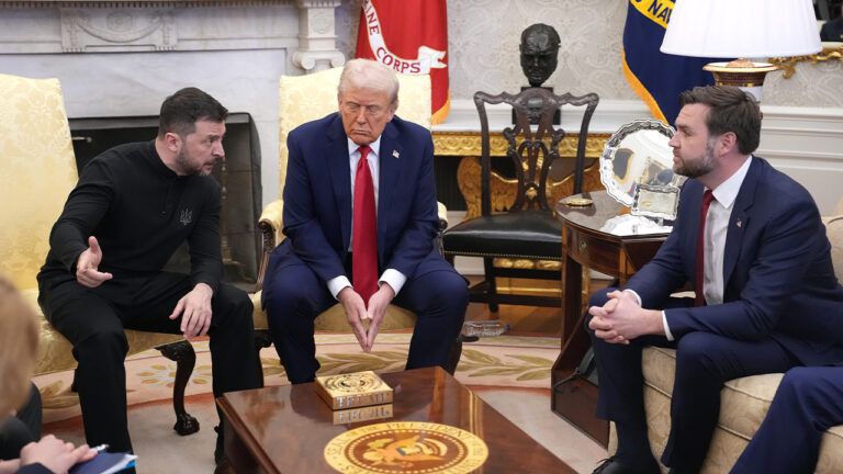 Зеленський, Трамп, Венс