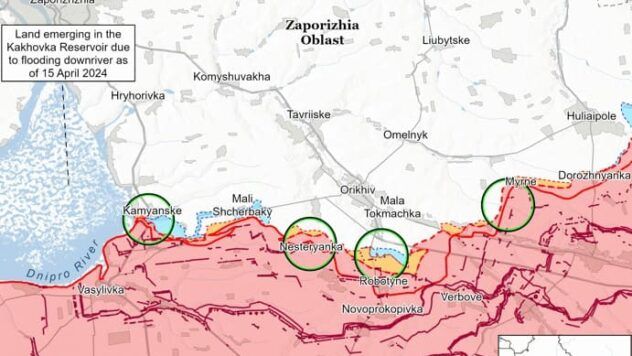 Карта бойових дій на 5 березня 2025