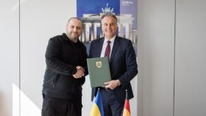 Рустем Умєров, підписання меморандуму з Diehl Defence