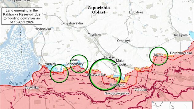 Карта бойових дій на 11 березня 2025