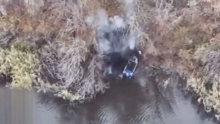 Бійці ДПСУ знищили російський моторний човен