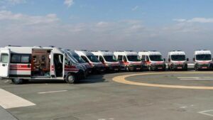 1. Україна отримала 10 реанімобілів для обласних служб екстренки