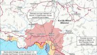 Карта бойових дій на 14 березня 2025