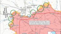Карта бойових дій на 14 березня 2025