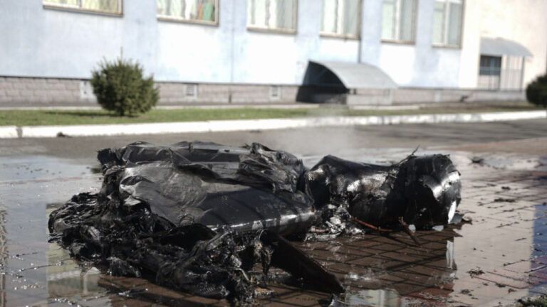 Атака дронів на Київ