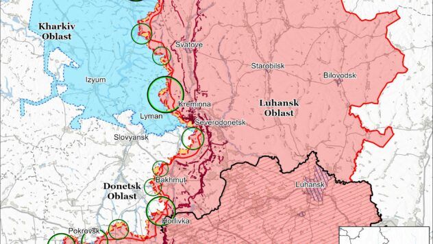 Карта бойових дій на 20 березня 2025 Карта бойових дій на 20 березня 2025