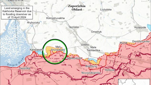 Карта бойових дій на 20 березня 2025 Карта бойових дій на 20 березня 2025