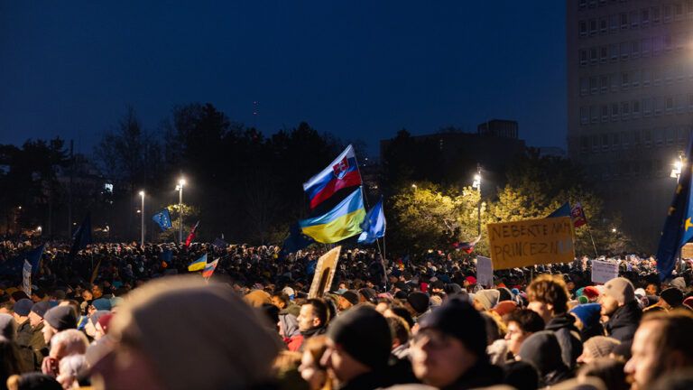 Протести у Словаччині