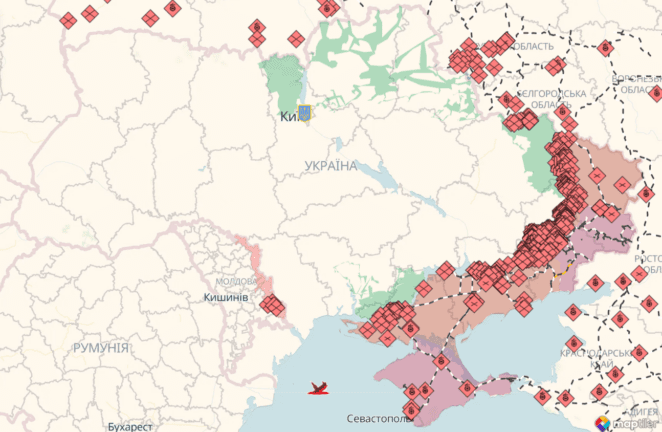 Карта DeepState