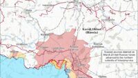 Карта бойових дій на 24 березня 2025