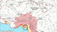 Карта бойових дій 25 березня
