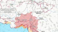 карта боїв на 30 березня