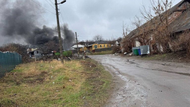 ракетний удар по Купʼянську