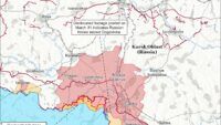 Карта бойових дій на 1 квітня 2025