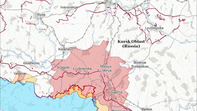 Карта бойових дій на 5 квітня 2025 Карта бойових дій на 5 квітня 2025