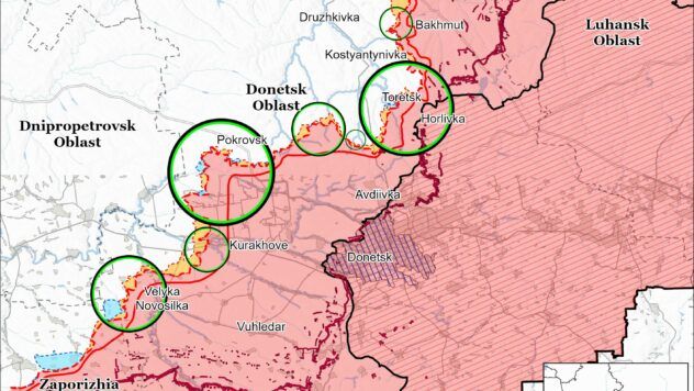Карта бойових дій на 7 квітня 2025 Карта бойових дій на 7 квітня 2025