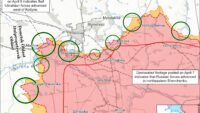 Карта бойових дій на 9 квітня 2025