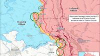 Карта бойових дій на 10 квітня 2025