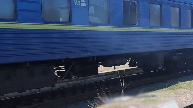 Атака дрона на поїзд у Семенівці