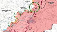 Карта бойових дій на 13 квітня 2025
